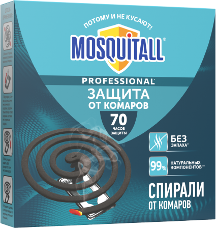 Угольные спирали от комаров